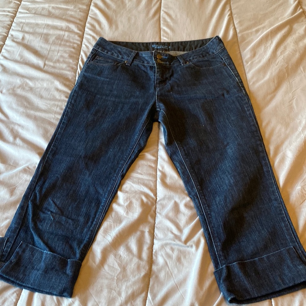 VERA WANG Capri jeans